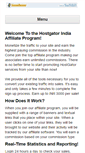 Mobile Screenshot of affiliates.hostgator.in