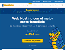 Tablet Screenshot of hostgator.cl